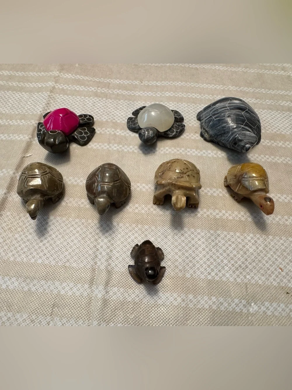 Decorative Stone Turtle Figurines